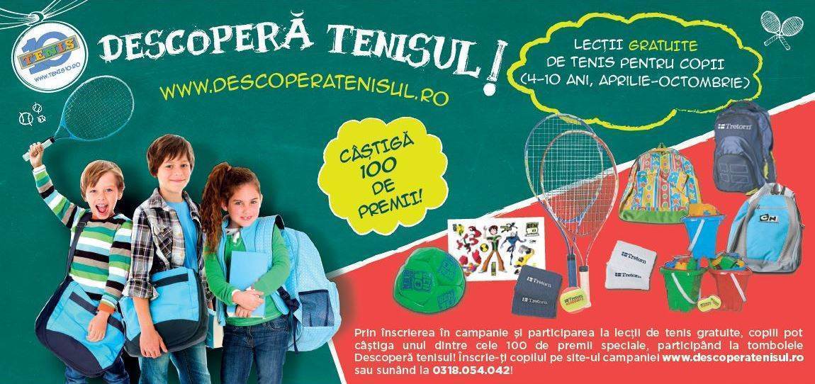 descopera tenisul lectii tenis gratuite